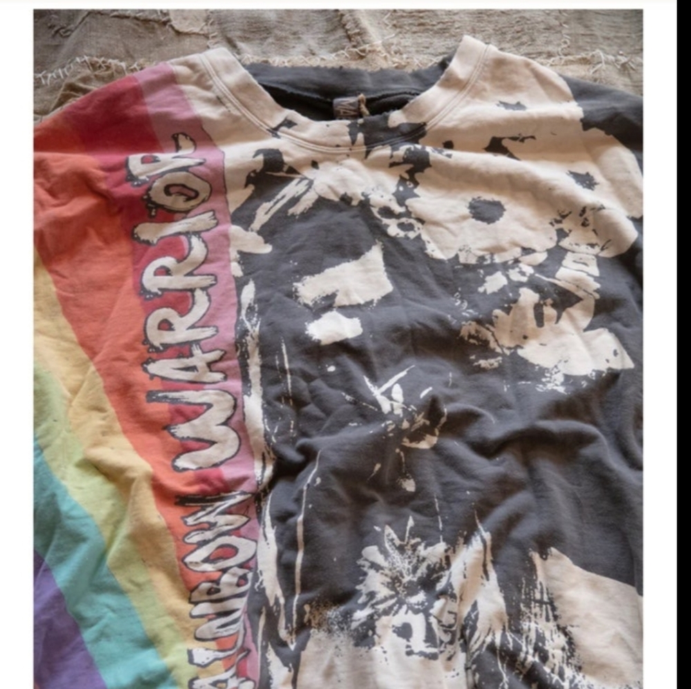 NWT Magnolia Pearl Rainbow Warrior Sweater Oversized - Picture 3 of 5